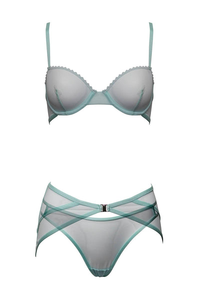 Kharis Sheer Lingerie Set Taryn Winters