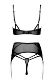Kharis Sheer Black Lingerie Set Taryn Winters