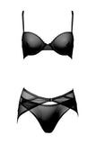 Kharis Sheer Black Lingerie Set Taryn Winters