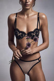 Carmela Sheer Mesh Thong Taryn Winters
