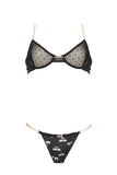 Tessa Swan Lingerie Set Fishbelly