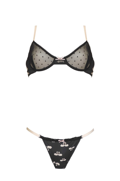 Tessa Swan Lingerie Set Fishbelly