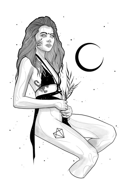 Darkest Vixen Framed Art • Tiff Wolfmumma