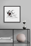 Darkest Vixen Framed Art • Tracie Wolfmumma