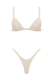 Latex Triangle Lingerie Set Elissa Poppy