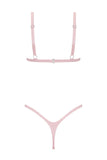 Latex Triangle Lingerie Set Elissa Poppy