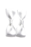 Femme Fatale White Earrings tyes.by.tara