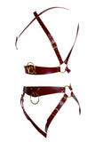 Vanya Leather Harness Set Love Lorn Lingerie