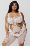 Frisson White Lace Lingerie Set Monique Morin