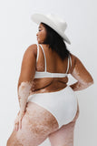 Frisson White Lace Lingerie Set Monique Morin
