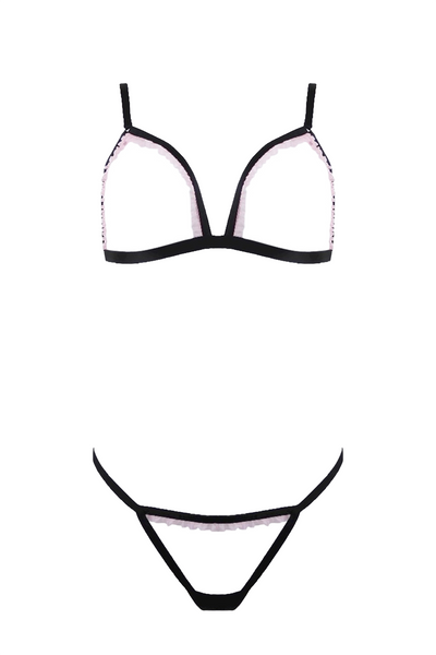 Zaza Open Cup Lingerie Set Fishbelly